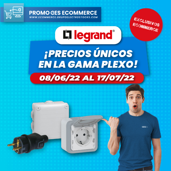 PromoGES Ecommerce Plexo de Legrand