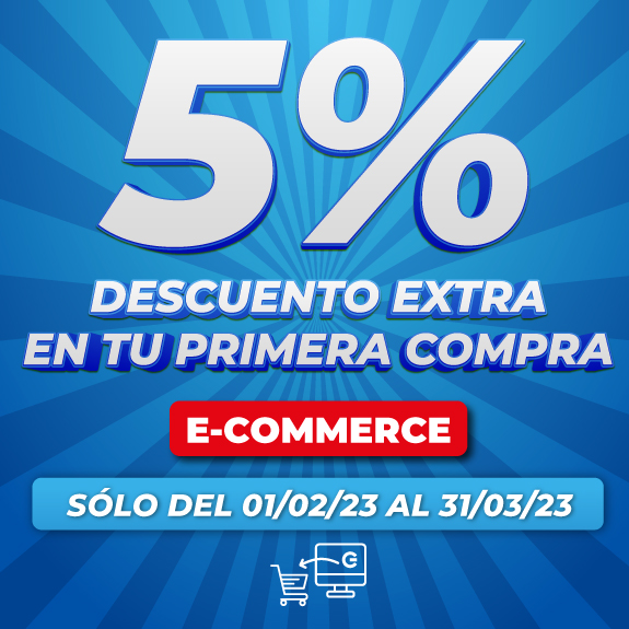 PROMOGES 5 % Extra Primera Compra Online