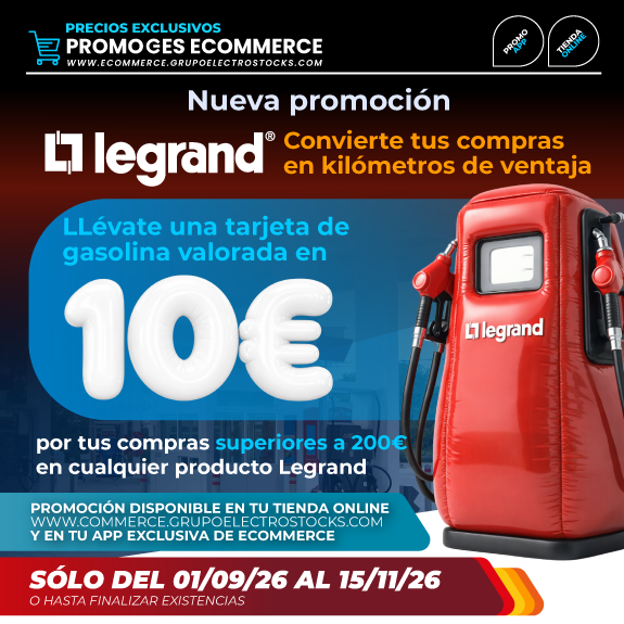 PROMO GES eCommerce Gasolina | LEGRAND