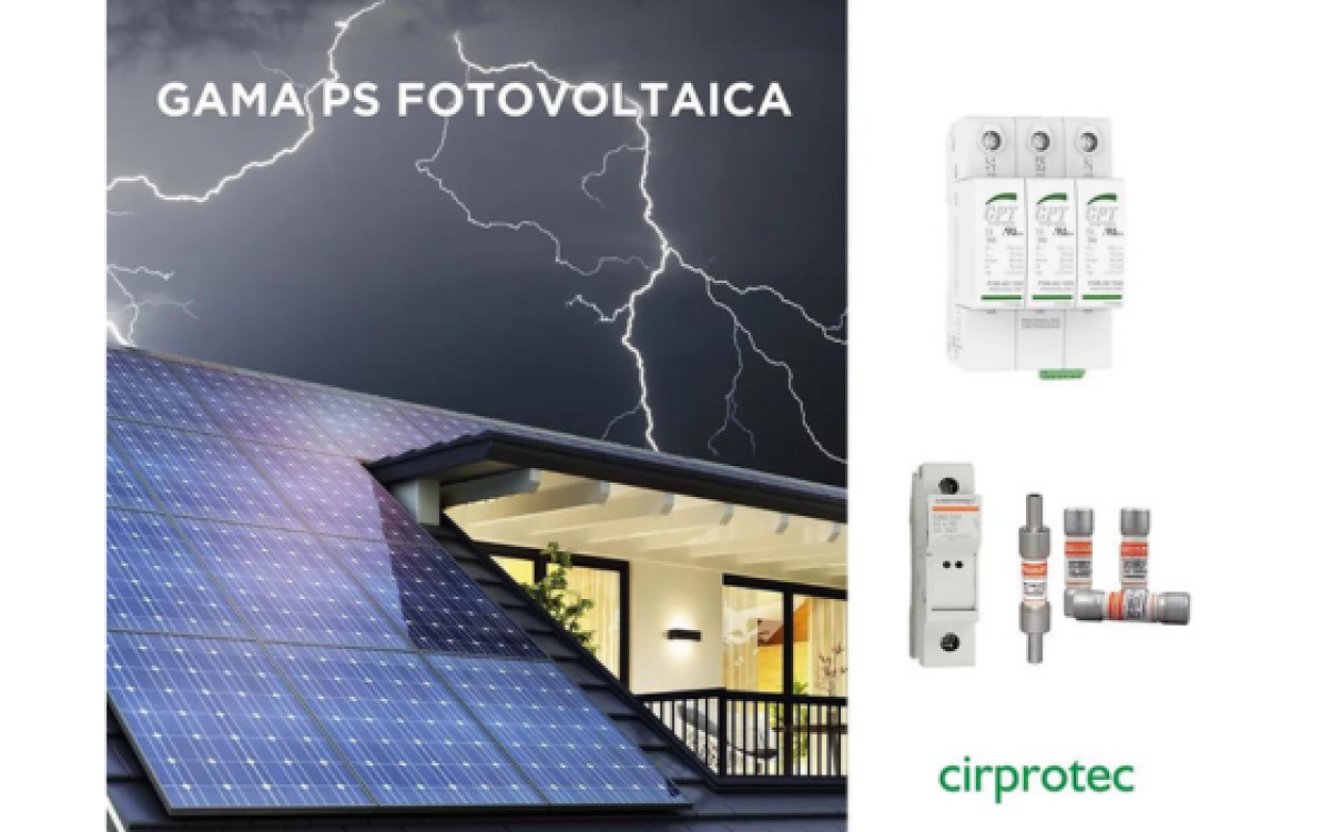 CIRPROTEC: Gama Fotovoltaica (PS PV), el protector preferido por instaladores y cuadristas en España