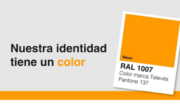 TELEVÉS: Se convierte en la primera empresa en España en conseguir un registro de color para su emblemático naranja