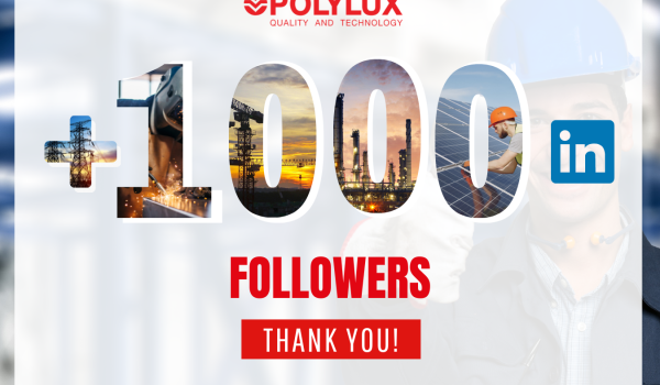 POLYLUX: ¡En POLYLUX ya son +1000 seguidores en LinkedIn!
