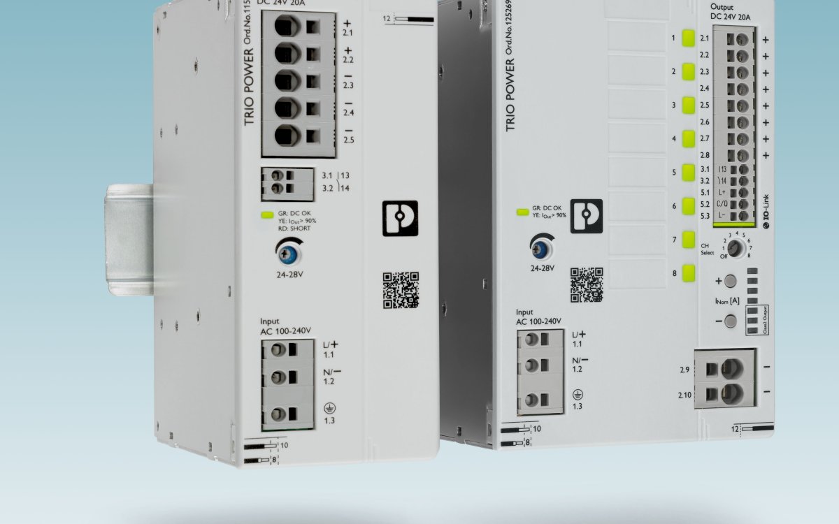 PHOENIX CONTACT : Fuentes de alimentación con interruptor para protección de equipos integrado.