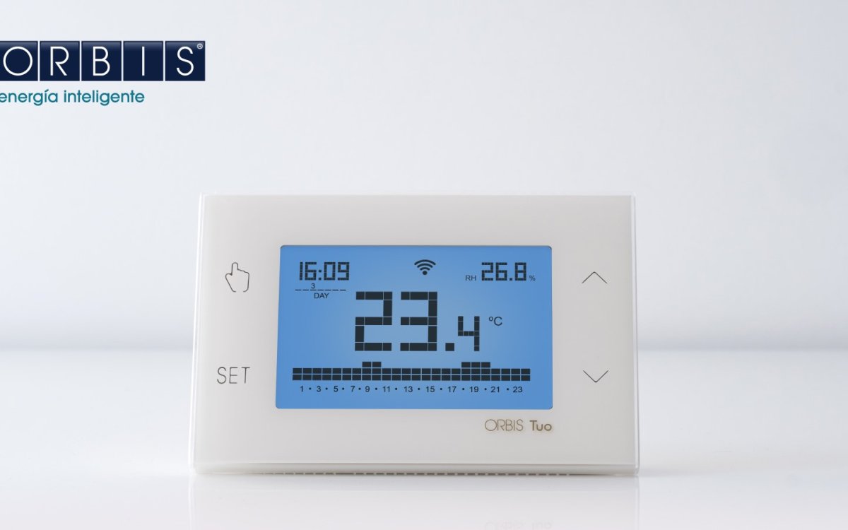 ORBIS: Lanza la gama de cronotermostatos TUO como continuidad a su gama especializada de control de clima y ahorro energético