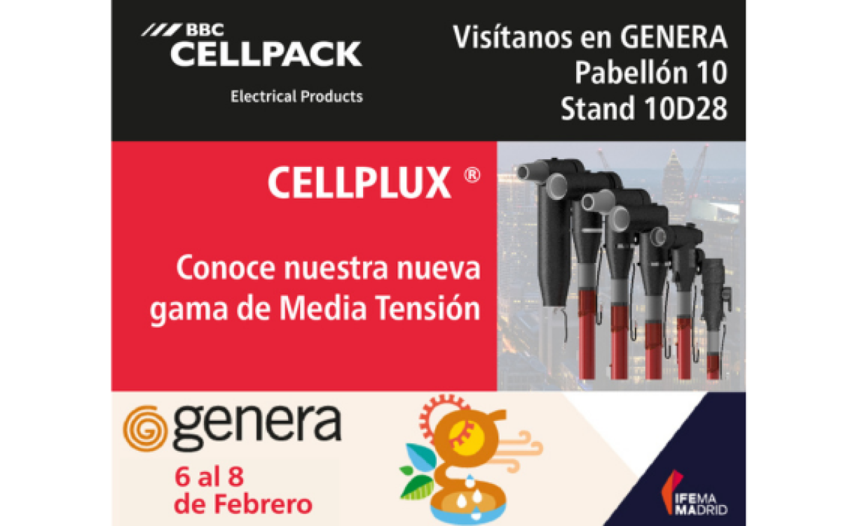 CELLPACK: Presenta en Genera 2024  su nueva gama de Media Tensión