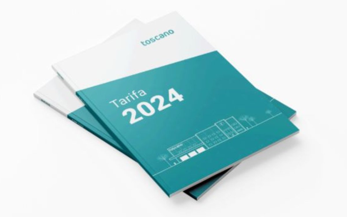 TOSCANO: Nueva tarifa 2024 de Toscano 