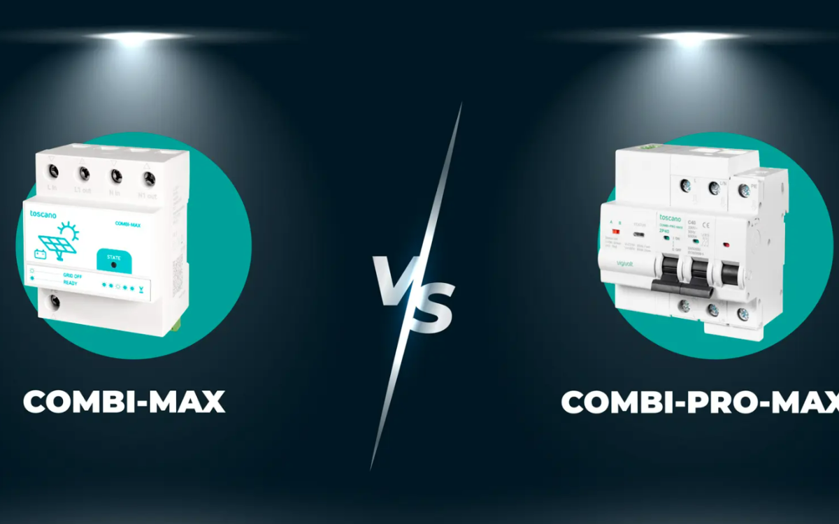 TOSCANO:  Diferencias entre COMBI-MAX y COMBI-PRO-MAX