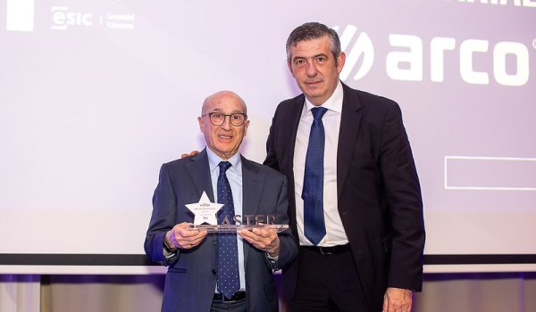 ARCO: Válvulas Arco recibe el reconocimiento a su trayectoria empresarial en los premios Aster
