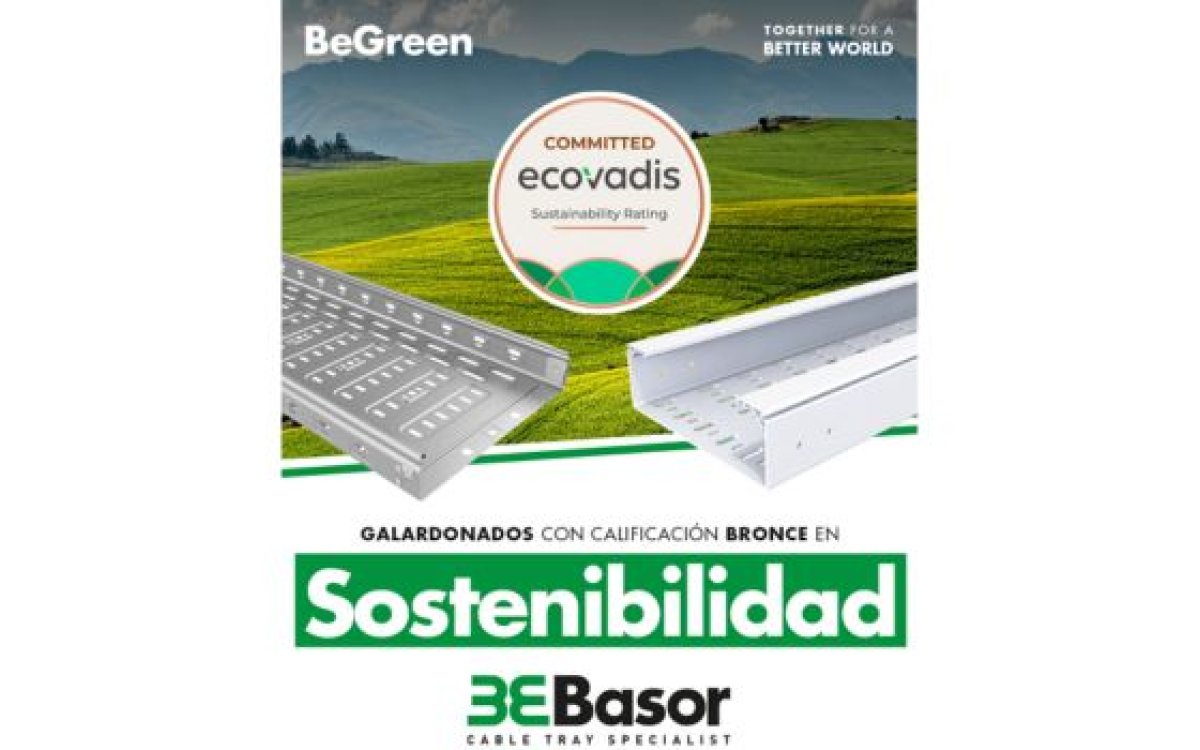 BASOR ELECTRIC: Galardonada con la certificación ‘Bronce’ en ecosostenibilidad de EcoVadis 