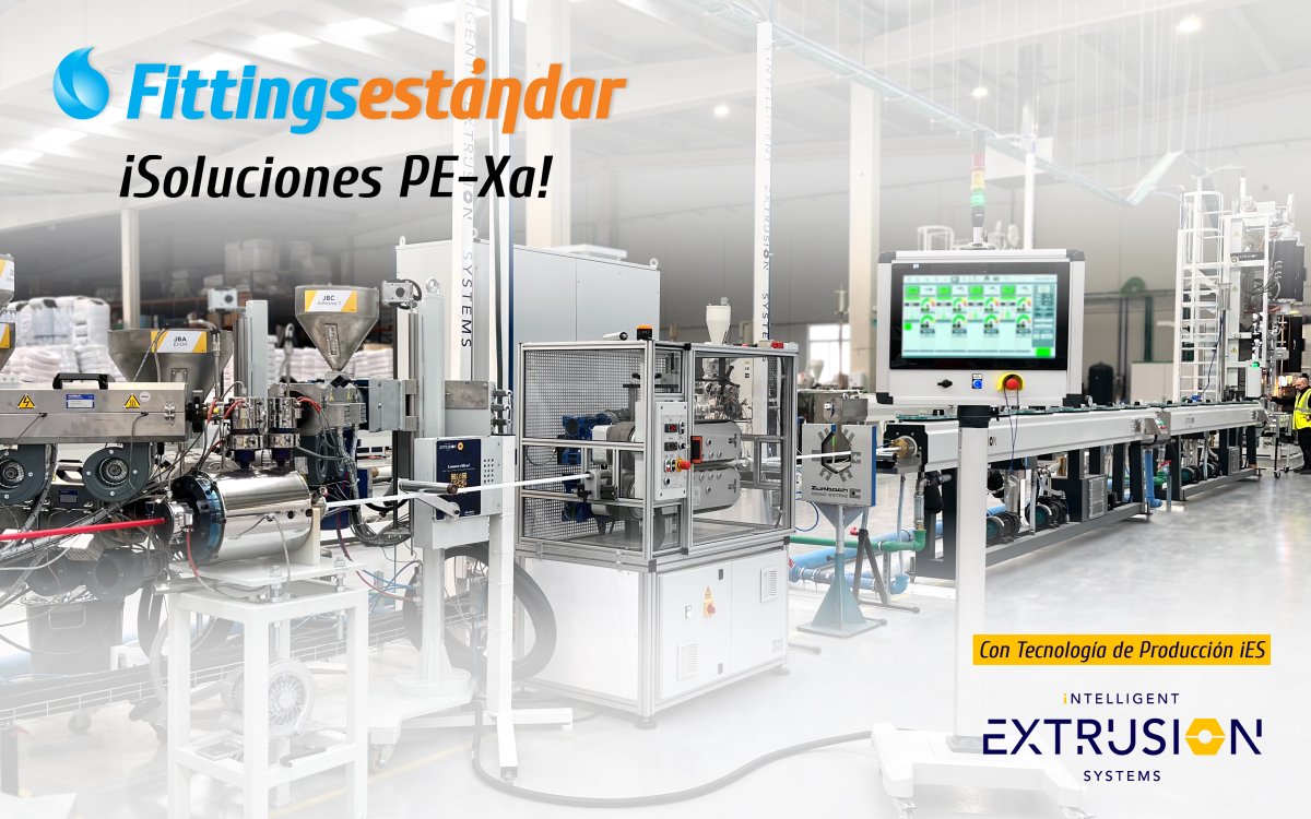 FITTINGS ESTÁNDAR: Amplía la capacidad productiva de Tuberías PE-Xa en su planta de Albacete.