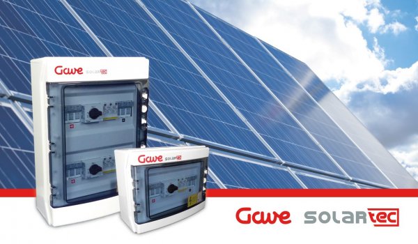Nuevas cajas modulares de conexión PV de Gave Solartec