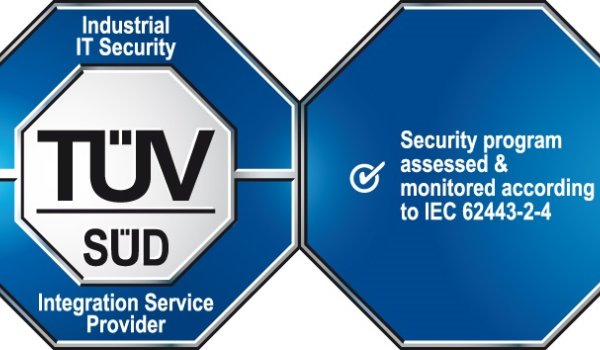 Phoenix Contact S.A.U.  está certificada por el TÜV SUD conforme a IEC 62443 2-4 