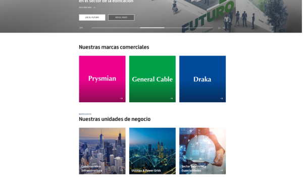 Prysmian Group presenta su nueva web corporativa: un nuevo hito en sus herramientas digitales de vanguardia, centradas en el soporte al cliente.