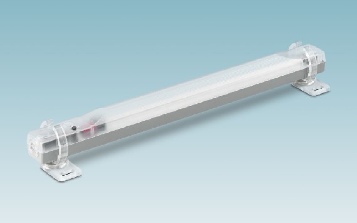 PhoenixContact: Luminarias flexibles con poca potencia disipada para el armario de control