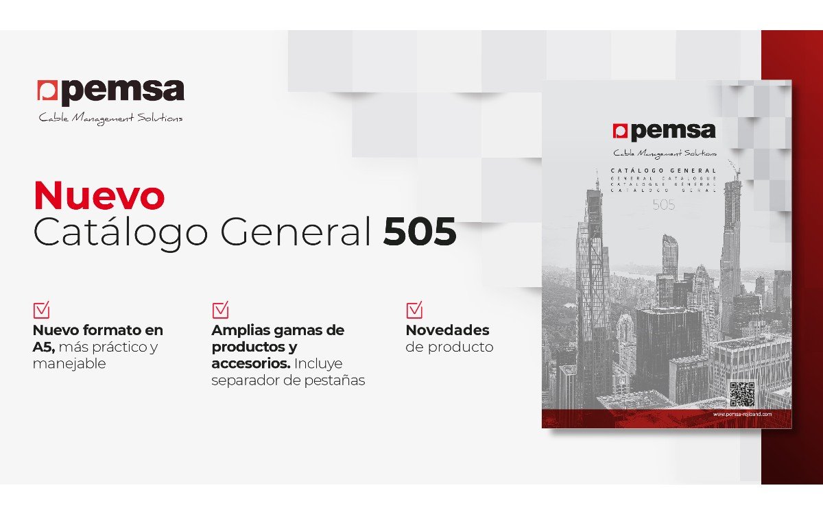 Nuevo Catálogo General de Pemsa, todas sus soluciones en un nuevo formato unificado, más práctico y manejable