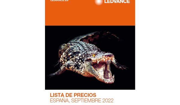 LEDVANCE actualiza su Lista de Precios Septiembre 2022 con más de 580 novedades 