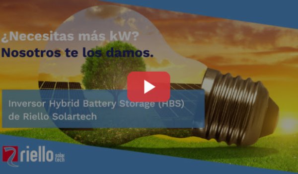 Riello: Hybrid Battery Storage