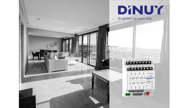 “DINUY lanza al mercado un innovador actuador master room KNX”