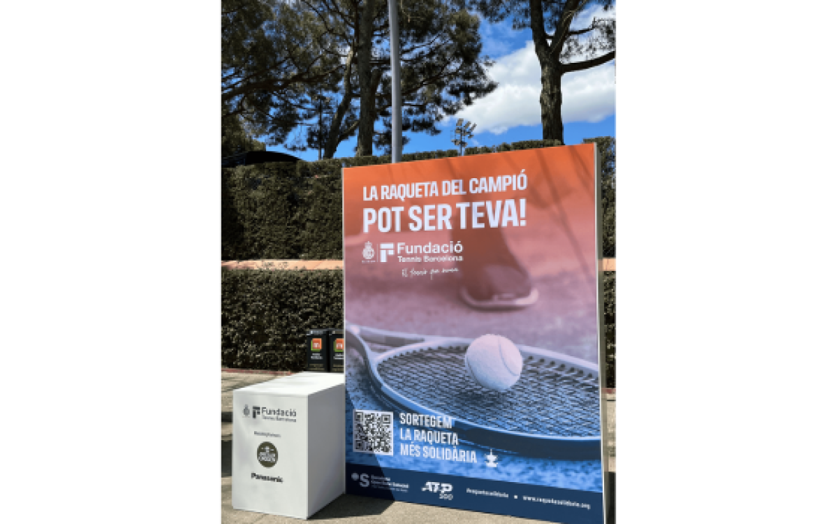 PANASONIC: Se convierte en Matching Partner del proyecto solidario “La Raqueta más Solidaria” de la Fundació Tennis Barcelona