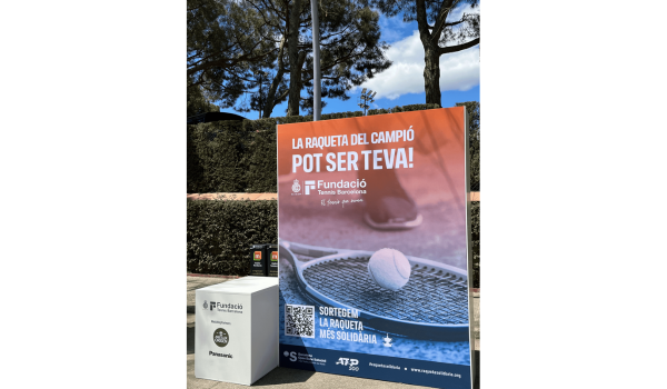 PANASONIC: Se convierte en Matching Partner del proyecto solidario “La Raqueta más Solidaria” de la Fundació Tennis Barcelona