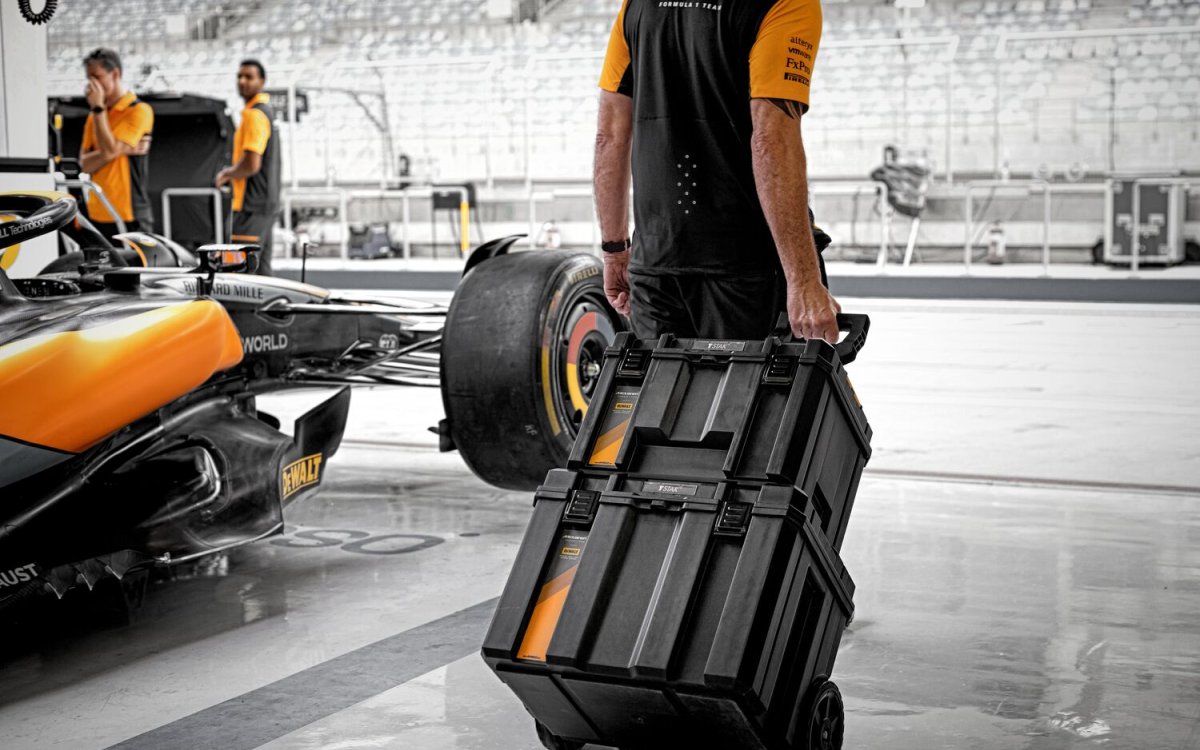 DEWALT: Potencia y rendimiento: Dewalt® y McLaren F1 ¡El éxito es un deporte en equipo!